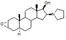  2,3-环氧－16－（1-吡咯烷基）－17－羟基－雄甾烷(LK-6 )