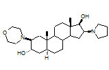 2-（4-吗啉基）-16-（1-吡咯基）-雄甾-3,17-二醇(LK-7)