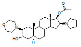  2-（4-吗啉基）-16-（1-吡咯基）-雄甾-3-羟基-17-乙酰酯(LK -8)
